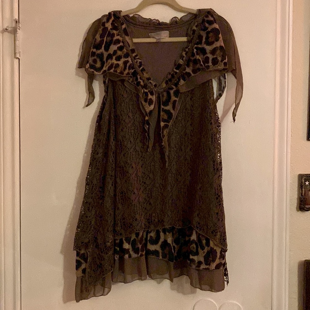 Pretty Angel Leopard Tunic